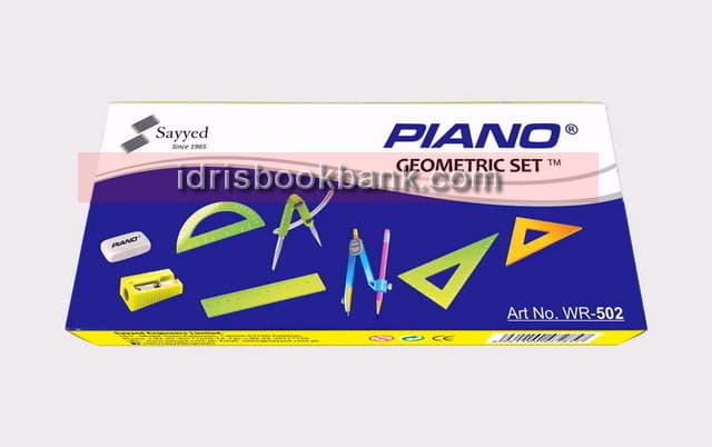 PIANO GEOMETRIC SET