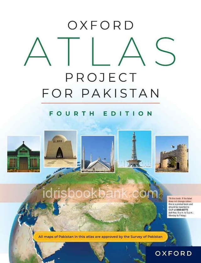 OXFORD ATLAS PROJECT FOR PAKISTAN UPDATE MAPS