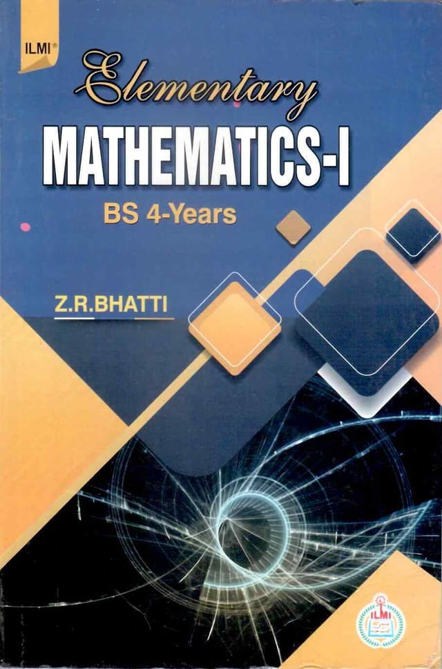 ILMI ELEMENTARY MATHEMATECS 1 BS 4 YEAR SOLVED