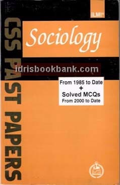 ILMI PAST PAP SOCIOLOGY FOR CSS M IFTIKHAR