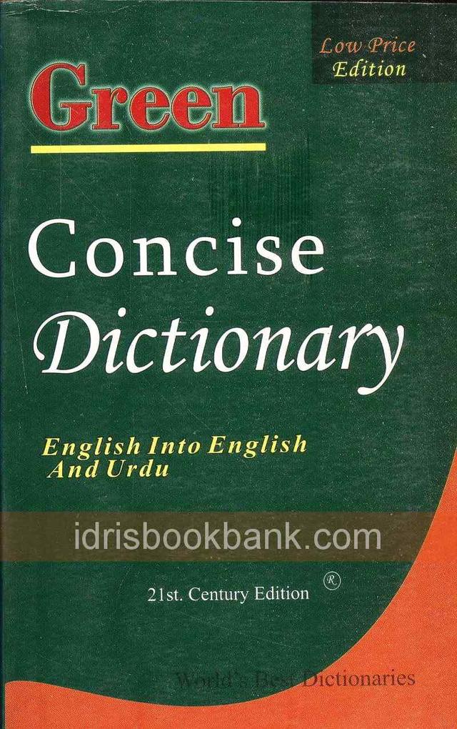 GREEN CONCISE DICTIONARY 195