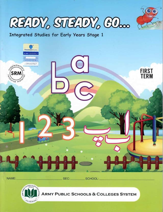 READY STEADY GO PG EARLY YEAR 1 TERM 1