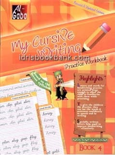 GABA MY CURSIVE WRITING WORK BOOK 4