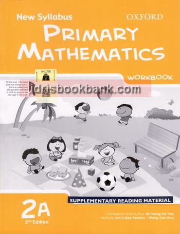 OXFORD NEW SYLLABUS PRIMARY MATH WORK BOOK 2A