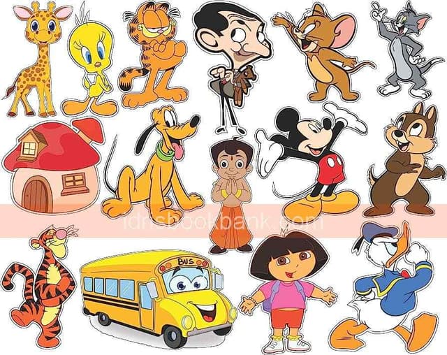 CARTOON STICKER (50)