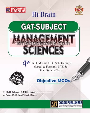 DOGAR UNI GRE GAT MANAGEMENT SCIENCES