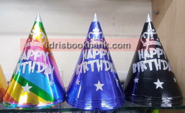 BIRTHDAY CAP GLITTER