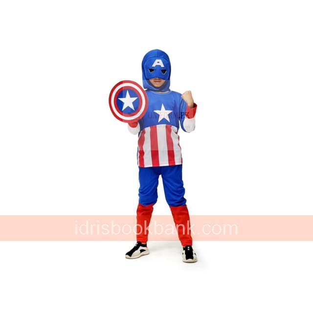 COSTUME CAPTAIN AMERICA LARGE