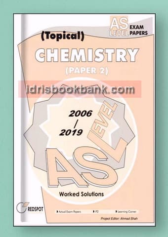 REDSPOT AS LEVEL CHEMISTRY (PAPER 2)