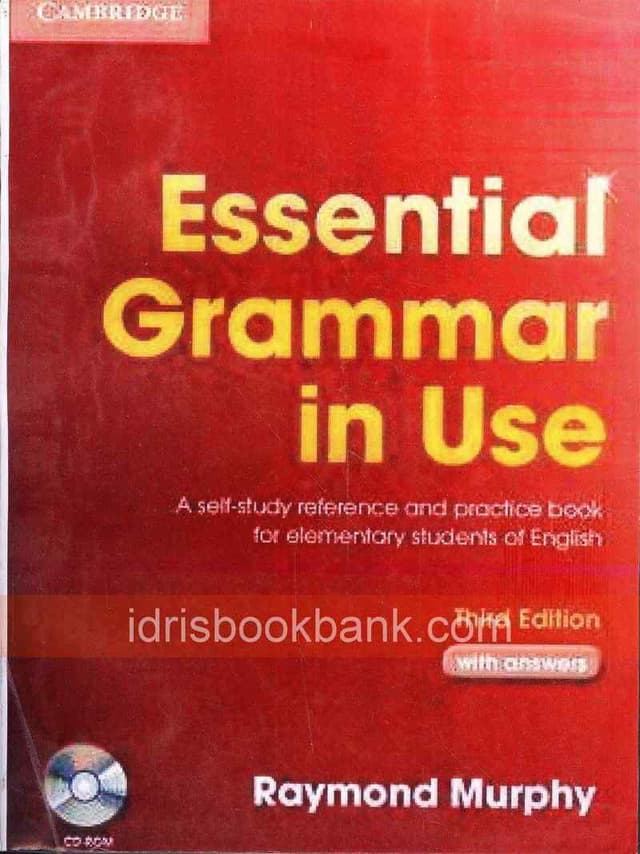 CAMBRIDGE ESSENTIAL GRAMMAR IN USE (MURPHY)