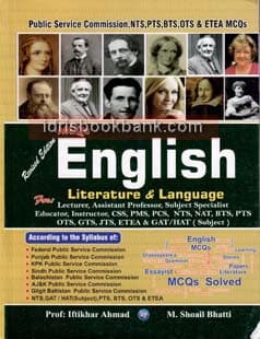 BHATI ENGLISH MCQS LITERATURE & LANGUAGE