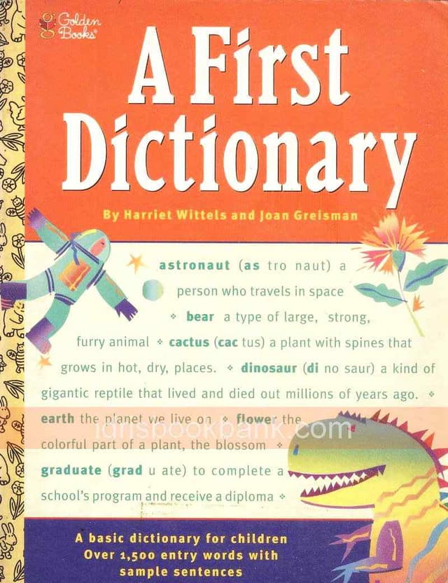 A FIRST DICTIONARY