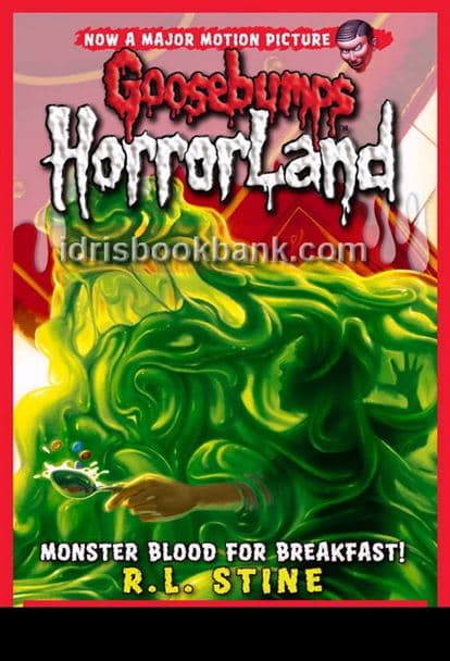 GOOSEBUMPS HORRORLAND MONSTER BLOOD FOR BREAKFAST BOOK 3