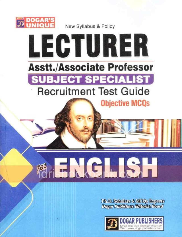 DOGAR UNI LECTURER FOR ENGLISH GUIDE