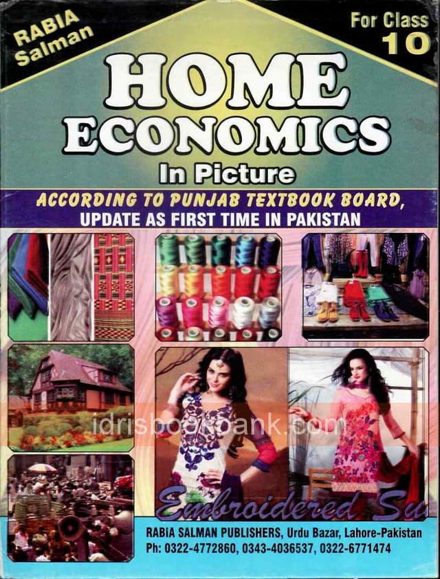 HOME ECONOMICS IN PICTURE 10