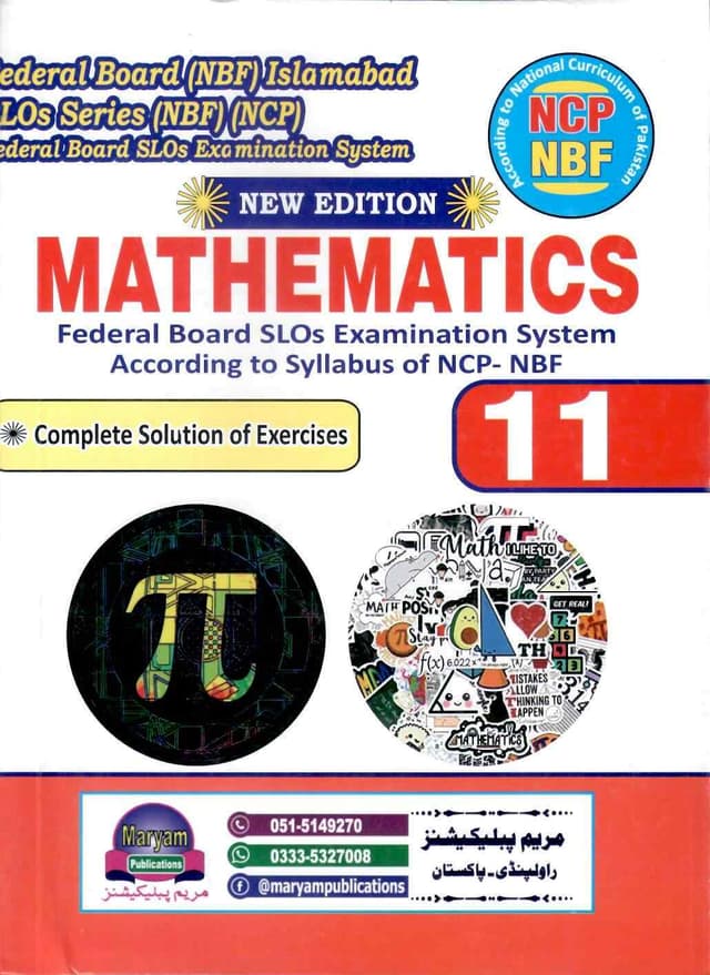 MARYAM KEY TO MATH 11