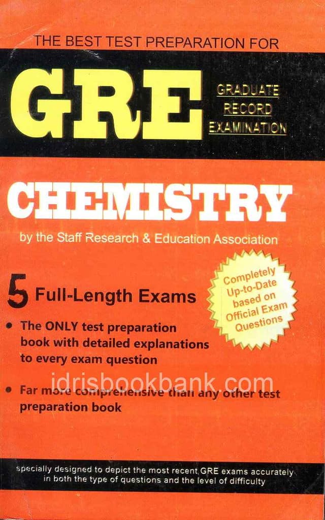 GRE CHEMISTRY GUIDE