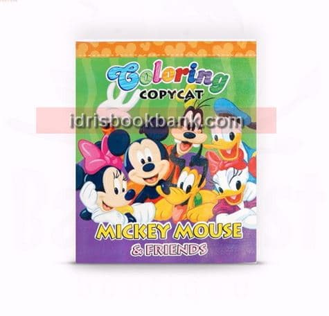 COLOURING COPYCAT MICKEY MOUSE & FRIENDS