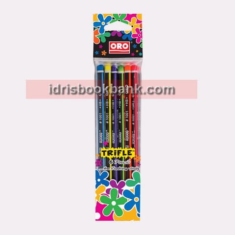 ORO LED PENCIL TRIFLE PATA 6PCS