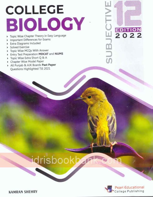 COLLEGE KEY TO BIOLOGY 12 PB