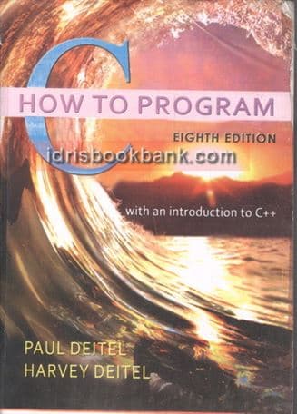 C++ HOW TO PROGRAM 8E