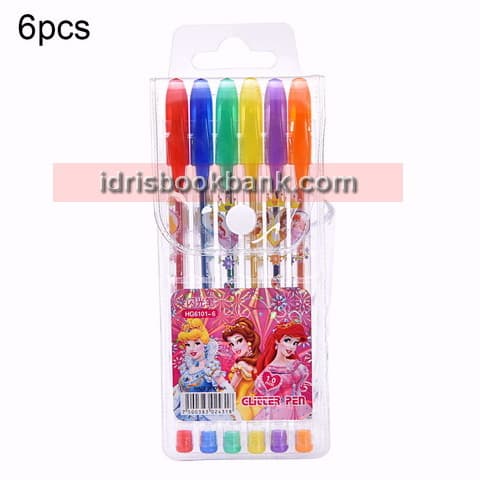 GLITTER PEN 6PCS
