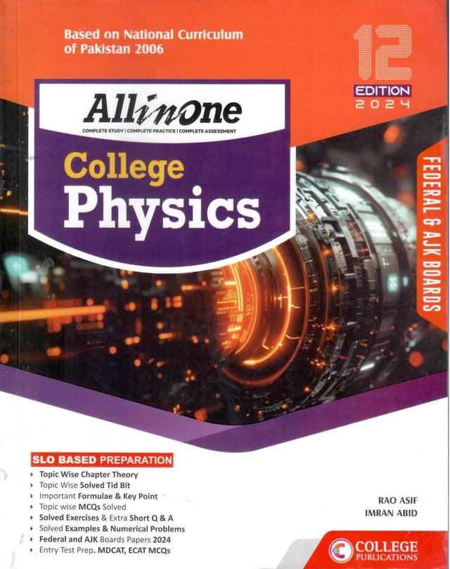 COLLEGE PHYSICS 12 FB