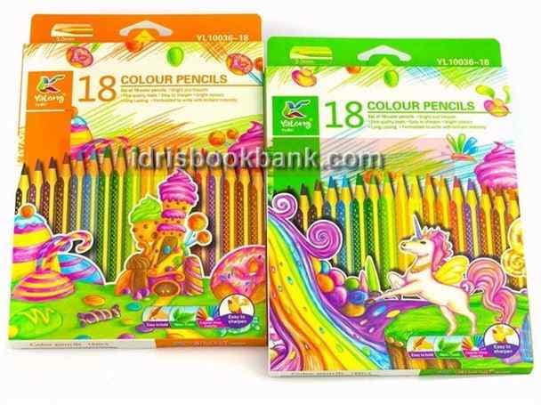 YALONG COLOUR PENCIL YL10036-18