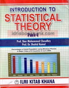 ILMI INTRODUCTION TO STAT THEORY 11