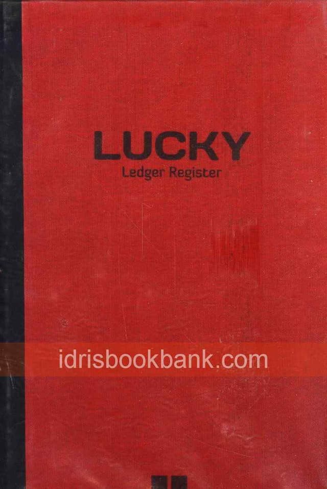 LUCKY LEDGER REGISTER NO 4