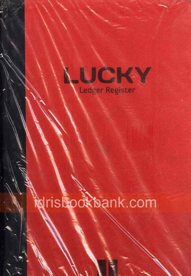 LUCKY LEDGER REGISTER NO 10