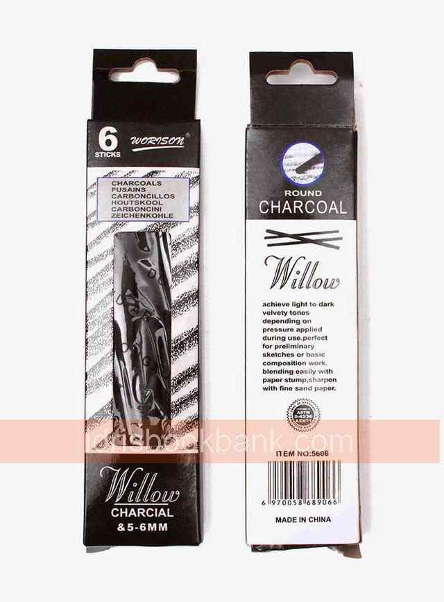 CHARCOAL 6 STICK WILLOW PACK