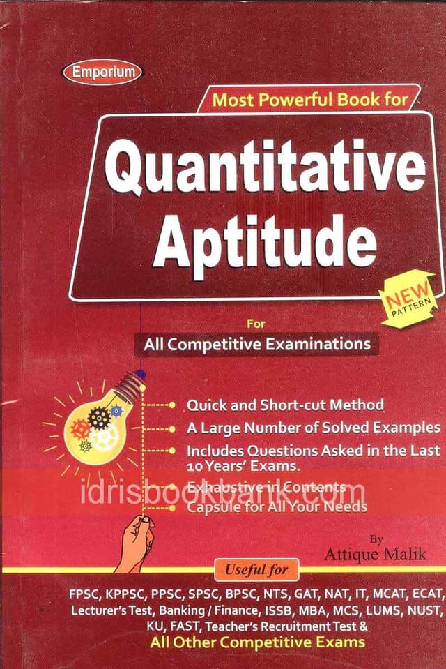 EMPORIUM QUANTITATIVE APTITUDE CSS FOR ALL