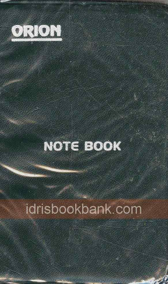 ORION NOTE BOOK OP-101