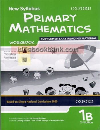 OXFORD NEW SYLLABUS PRIMARY MATH WORK BOOK 1B NEW