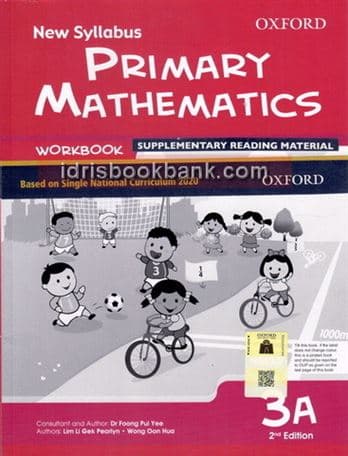 OXFORD NEW SYLLABUS PRIMARY MATH WORK BOOK 3A NEW