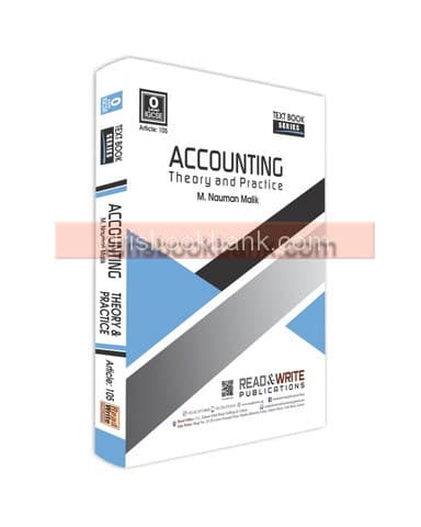 ARTICLE 105 ACCOUNTING O LEVEL THEORY AND PRACTICE