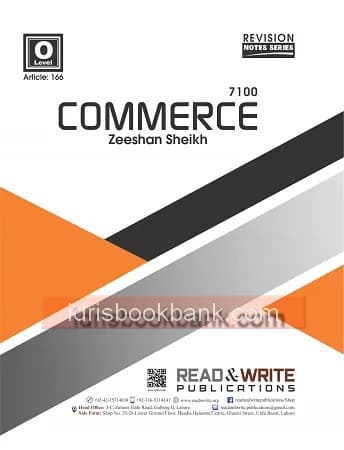 ARTICLE 166 COMMERCE O LEVEL REVISON NOTES SERIES