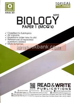 ARTICLE 201 BIOLOGY O LEVEL P1 TOPICAL MCQ