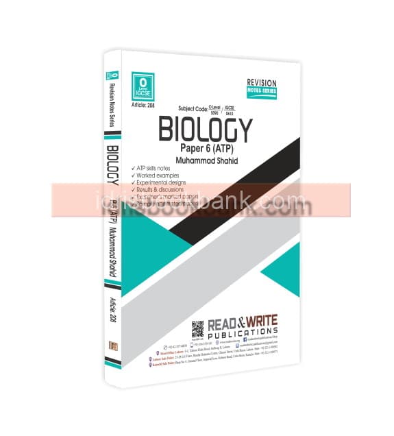 ARTICLE 208 BIOLOGY O LEVEL P6 REVISION NOTES SERIES