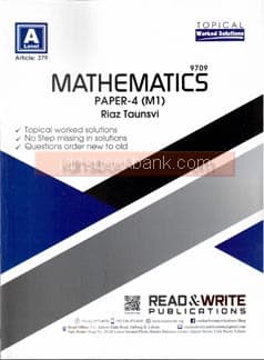 ARTICLE 379 MATHEMATICS A LEVEL P4 TOPICAL