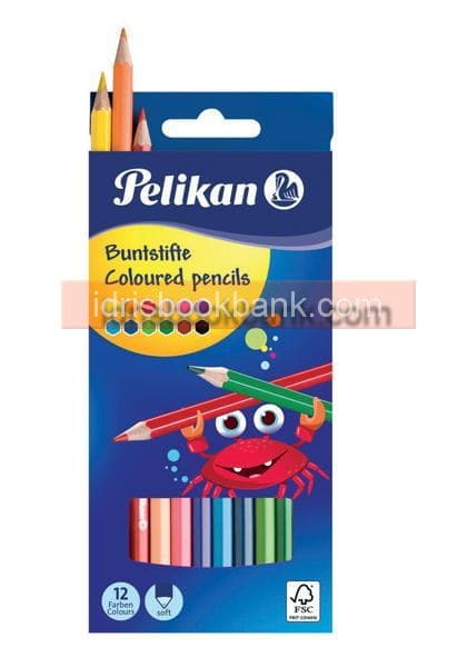 PELIKAN COLOURED PENCIL 12 PCS