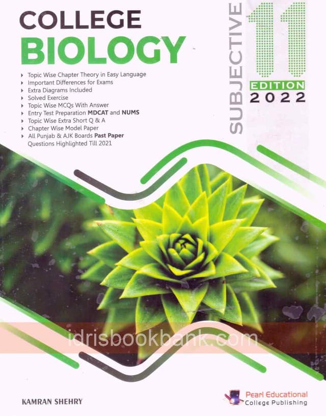 COLLEGE KEY TO BIOLOGY 11 FB