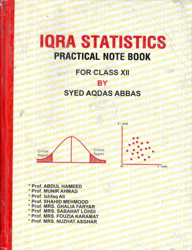 IQRA PC STATISTICS 12