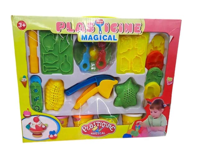 PLASTICINE WITH TOOLS 9157