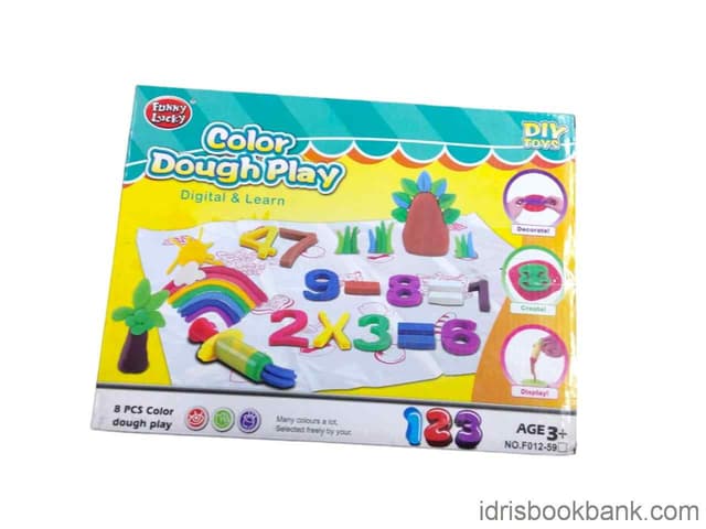 PLASTICINE NUMBERS FO12-59