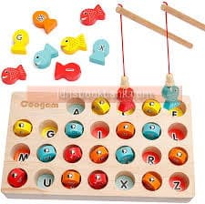 WOODEN FISHHIN GAME 9413-2