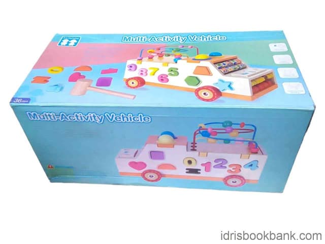 WOODEN ACTIVITY VEHICLE 9413-25