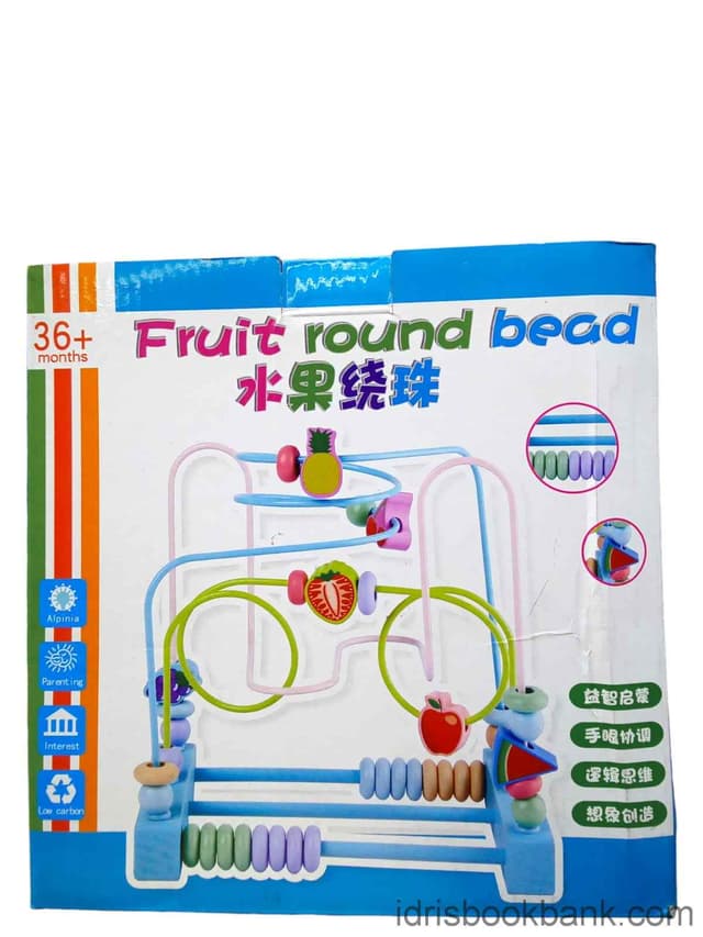 WOODEN FRUIT BEAD 9413-29