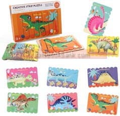 WOODEN STRIP PUZZLE 9413-45